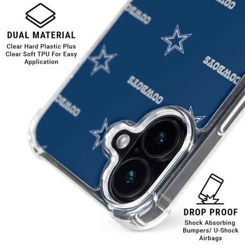 NFL Dallas Cowboys Blitz Series iPhone 16 MagSafe Case