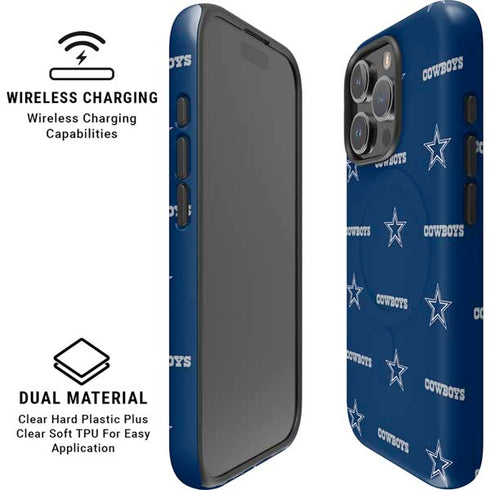 NFL Dallas Cowboys Blitz Series iPhone 16 Pro Magsafe Impact Case