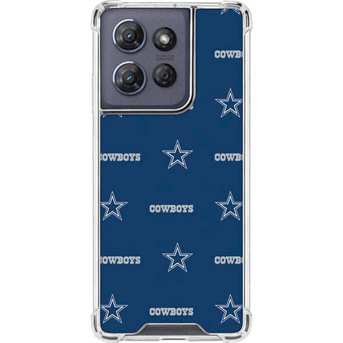 NFL Dallas Cowboys Blitz Series Moto G Play 5G (2025) Clear Case