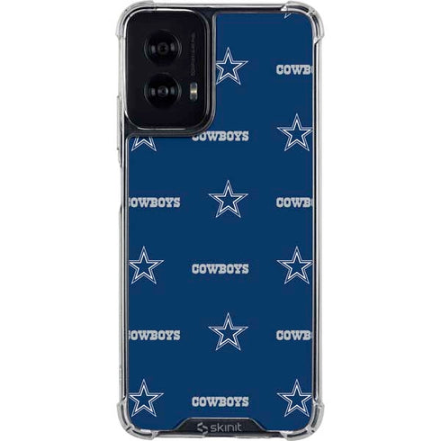 NFL Dallas Cowboys Blitz Series Moto G Power 5G (2024) Clear Case
