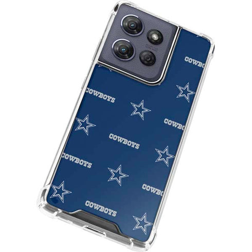 NFL Dallas Cowboys Blitz Series Moto G Power 5G (2025) Clear Case