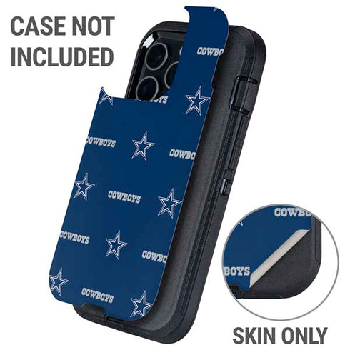 NFL Dallas Cowboys Blitz Series Otterbox Defender iPhone Skin