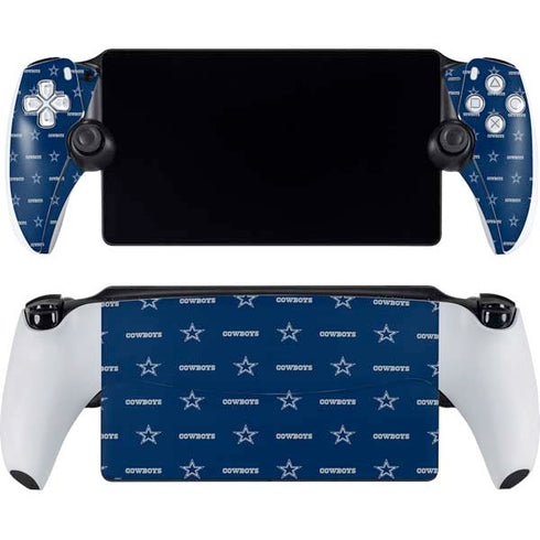 NFL Dallas Cowboys Blitz Series PlayStation Portal Remote Player Skin