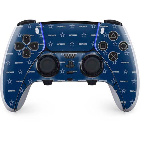 NFL Dallas Cowboys Blitz Series PS5 DualSense Edge Pro Controller Skin