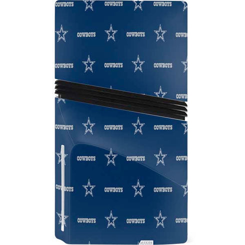 NFL Dallas Cowboys Blitz Series PS5 Pro Disk Bundle Skin