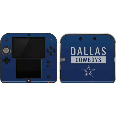 NFL Dallas Cowboys Blue Performance Series Nintendo Skins