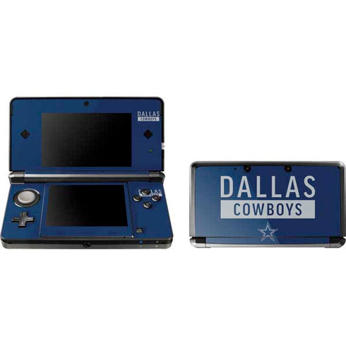 NFL Dallas Cowboys Blue Performance Series Nintendo Skins