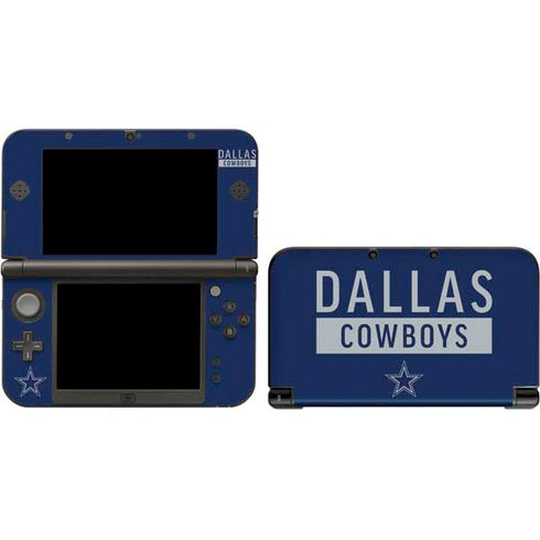NFL Dallas Cowboys Blue Performance Series Nintendo Skins