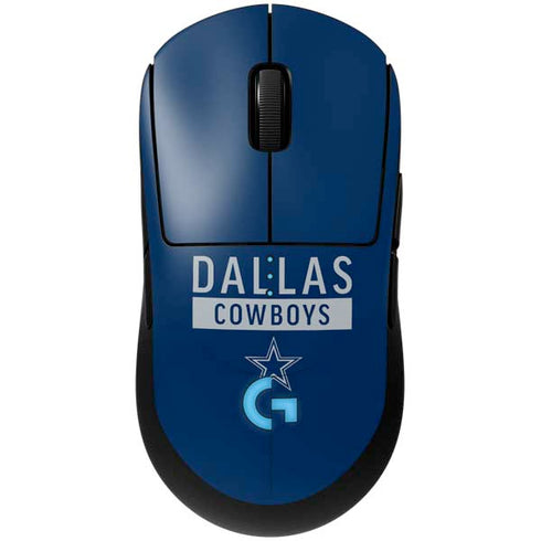 NFL Dallas Cowboys Blue Performance Series G Pro Wireless Gaming Mouse Skin