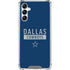NFL Dallas Cowboys Blue Performance Series Gabb Phone 4 Clear Case