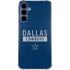 NFL Dallas Cowboys Blue Performance Series Galaxy A35 5G Clear Case