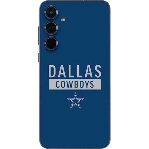 NFL Dallas Cowboys Blue Performance Series Galaxy A35 5G Skin