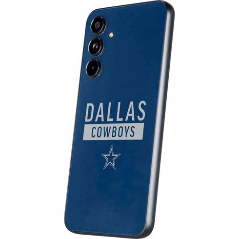 NFL Dallas Cowboys Blue Performance Series Galaxy A54 5G Skin