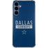NFL Dallas Cowboys Blue Performance Series Galaxy A55 5G Clear Case