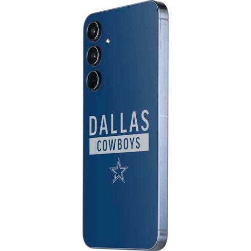 NFL Dallas Cowboys Blue Performance Series Galaxy A55 5G Skin