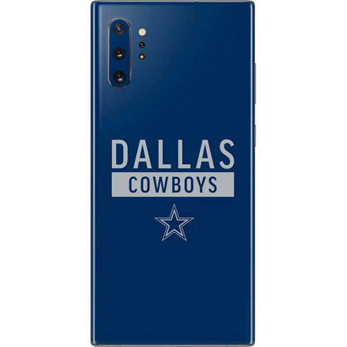 NFL Dallas Cowboys Blue Performance Series Galaxy Note 10 Plus Skin