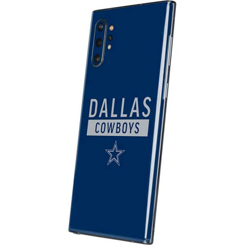 NFL Dallas Cowboys Blue Performance Series Galaxy Note 10 Plus Skin