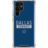 NFL Dallas Cowboys Blue Performance Series Galaxy S23 Ultra Clear Case
