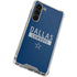 NFL Dallas Cowboys Blue Performance Series Galaxy S24 FE Clear Case