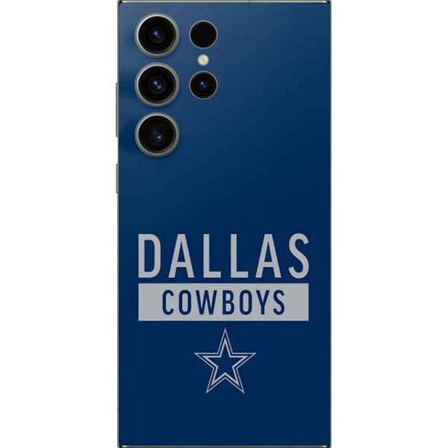 NFL Dallas Cowboys Blue Performance Series Galaxy S24 Ultra Skin