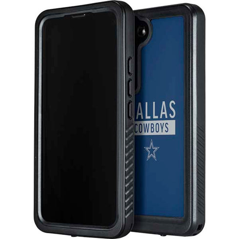 NFL Dallas Cowboys Blue Performance Series Galaxy S24 Waterproof Case