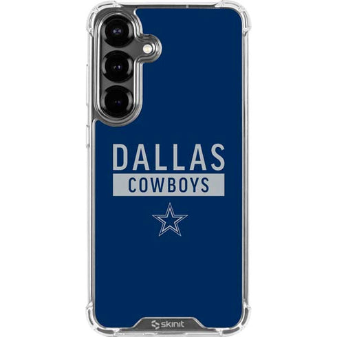 NFL Dallas Cowboys Blue Performance Series Galaxy S26 Clear Case