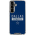 NFL Dallas Cowboys Blue Performance Series Galaxy S26 Clear Case