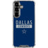NFL Dallas Cowboys Blue Performance Series Galaxy S26 Plus Clear Case