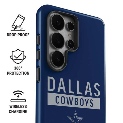 NFL Dallas Cowboys Blue Performance Series Galaxy S26 Ultra Impact Case