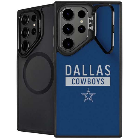 NFL Dallas Cowboys Blue Performance Series Galaxy S26 Ultra Kickstand Case