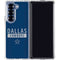 NFL Dallas Cowboys Blue Performance Series Galaxy Z Fold6 Clear Case