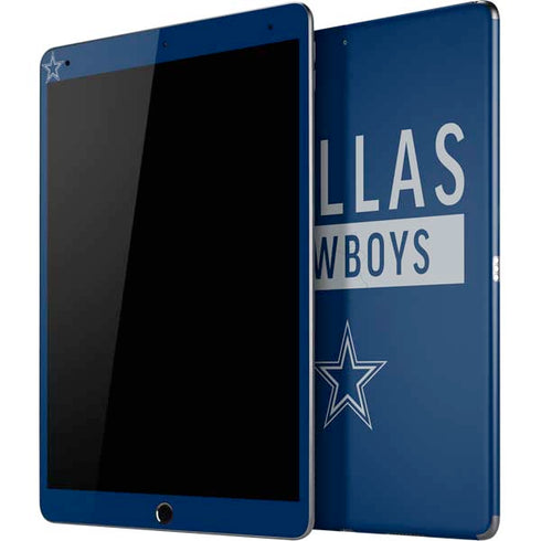 NFL Dallas Cowboys Blue Performance Series iPad Skins