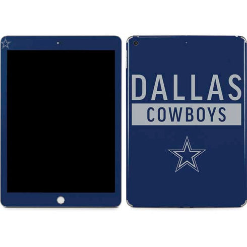 NFL Dallas Cowboys Blue Performance Series Apple iPad Skin
