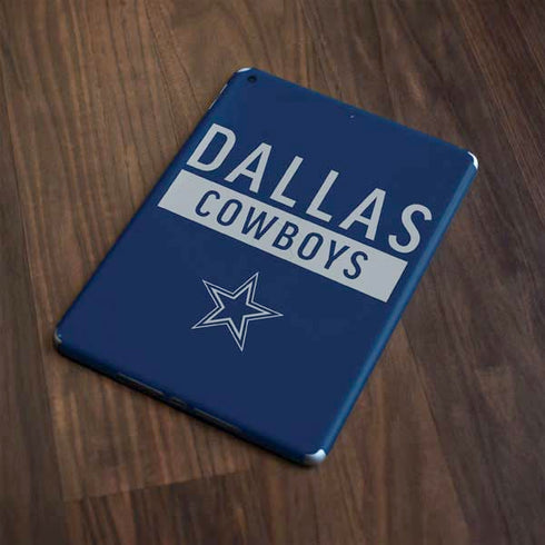 NFL Dallas Cowboys Blue Performance Series Apple iPad Skin