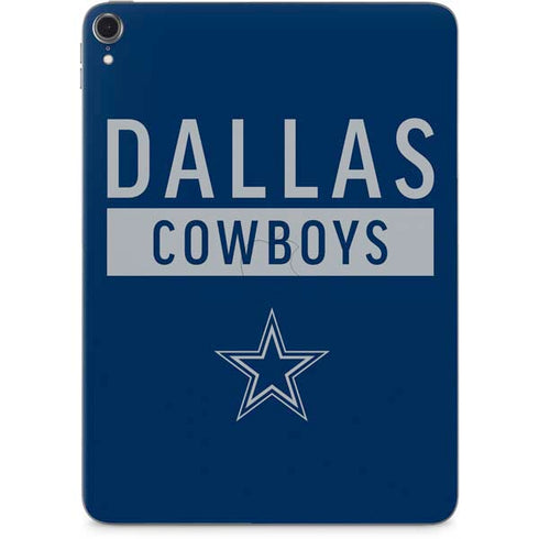 NFL Dallas Cowboys Blue Performance Series Apple iPad Pro Skin