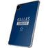 NFL Dallas Cowboys Blue Performance Series iPad Pro 11in (2024) Clear Case