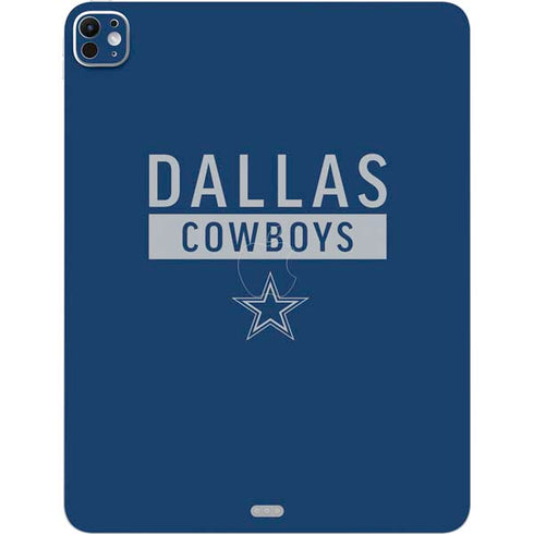 NFL Dallas Cowboys Blue Performance Series iPad Pro 13in M4 (2024) Skin