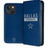 NFL Dallas Cowboys Blue Performance Series iPhone 14 Folio Case