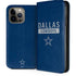 NFL Dallas Cowboys Blue Performance Series iPhone 14 Pro Max Folio Case