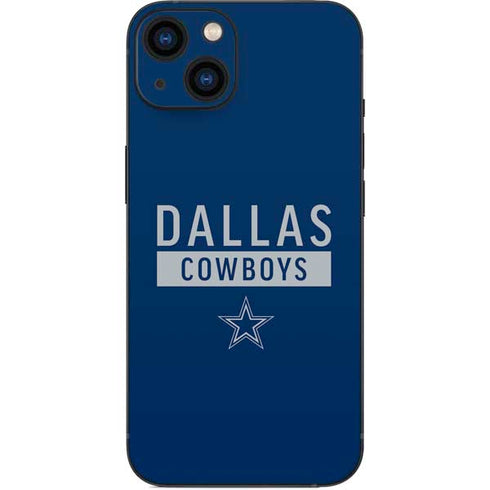 NFL Dallas Cowboys Blue Performance Series iPhone Skins
