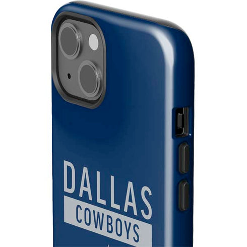 NFL Dallas Cowboys Blue Performance Series iPhone 15 Impact Case