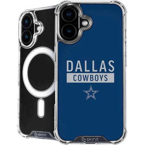 NFL Dallas Cowboys Blue Performance Series iPhone 16 MagSafe Case