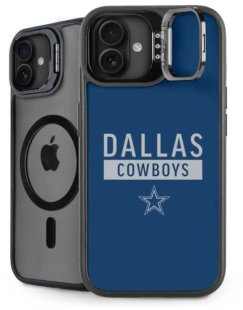 NFL Dallas Cowboys Blue Performance Series iPhone 16 Plus Kickstand Case