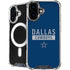 NFL Dallas Cowboys Blue Performance Series iPhone 16 Plus MagSafe Case