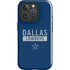 NFL Dallas Cowboys Blue Performance Series iPhone 16 Pro Impact Case
