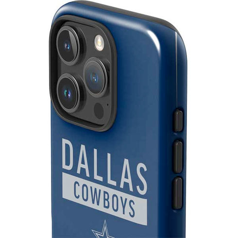 NFL Dallas Cowboys Blue Performance Series iPhone 16 Pro Impact Case