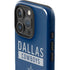 NFL Dallas Cowboys Blue Performance Series iPhone 16 Pro Impact Case
