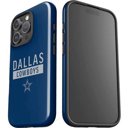 NFL Dallas Cowboys Blue Performance Series iPhone 16 Pro Impact Case