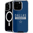 NFL Dallas Cowboys Blue Performance Series iPhone 16 Pro MagSafe Case