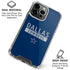 NFL Dallas Cowboys Blue Performance Series iPhone 16 Pro Max Clear Case